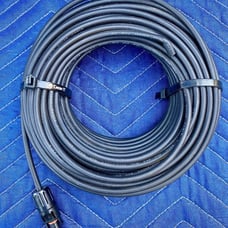 Black Solar Cable 12AWG 100ft Tinned Oxygen Free Copper Cable