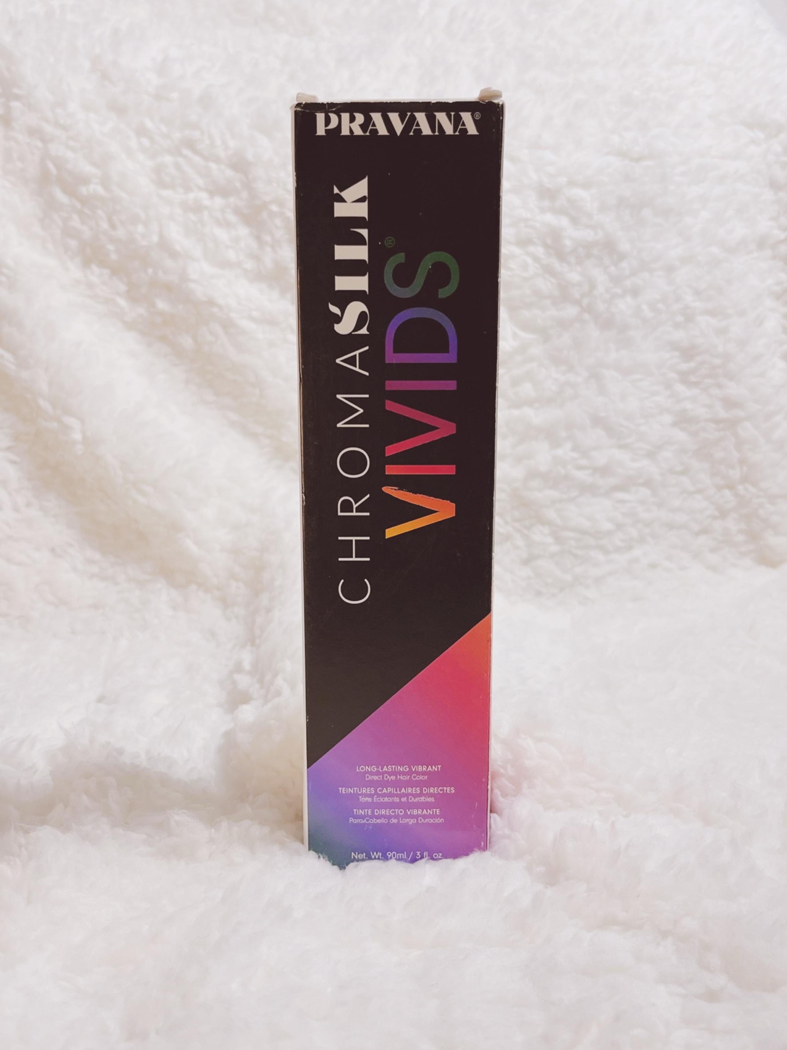 Pravana Chromasilk Vivids Professional Hair Color 3 FL oz 90ml- Orange