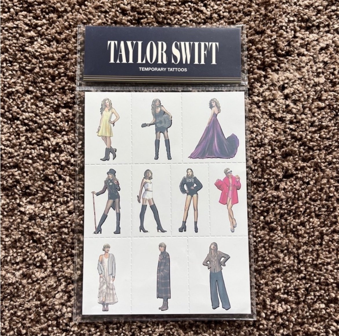 NEW Taylor Swift Eras Temporary Tattoos