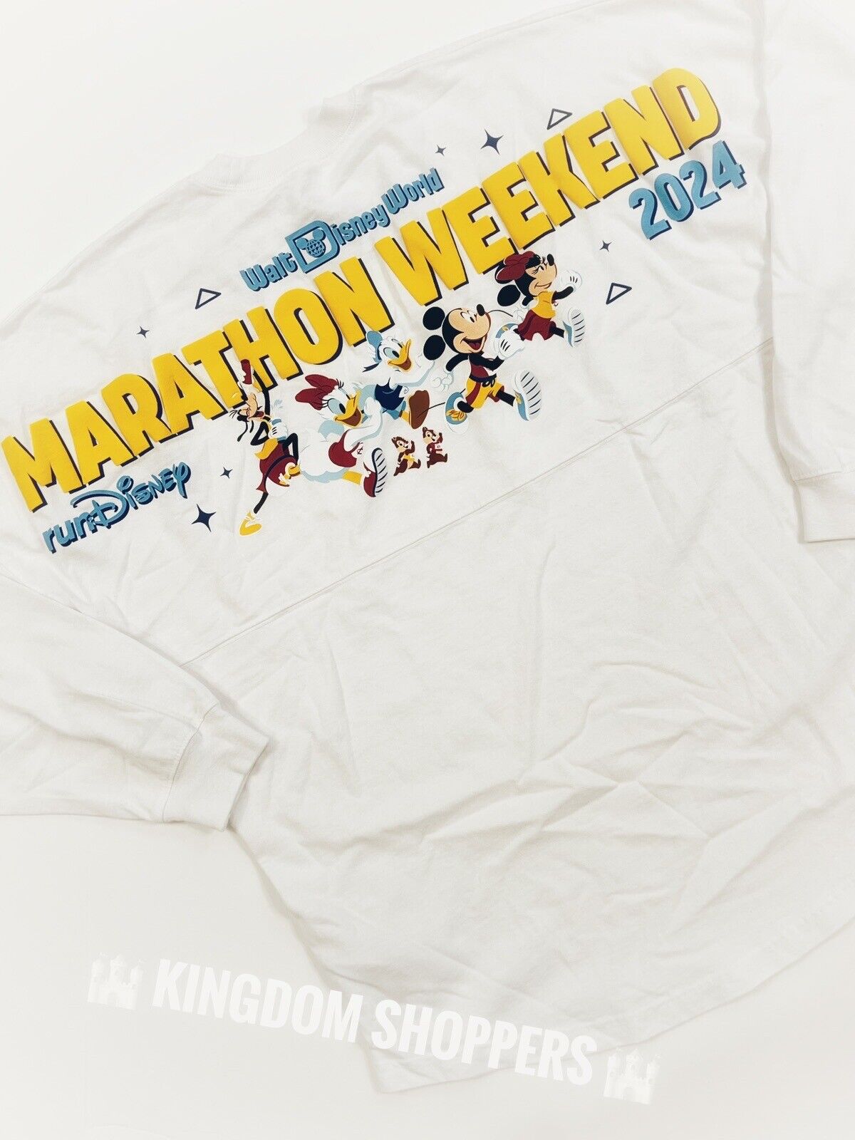 2024 Walt Disney World RunDisney Marathon Weekend Spirit Jersey Passholder XL