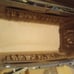 Vintage Samsonite white Hard Case Train Travel makeup mirror luggage tray keys