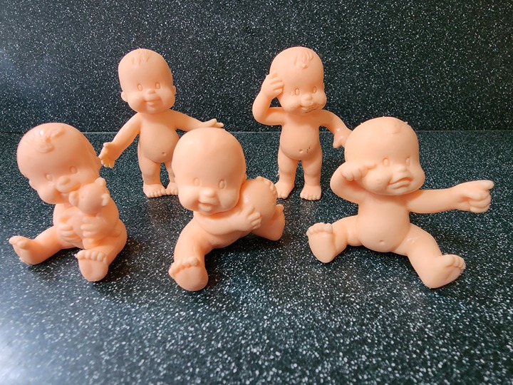 Vintage ARCO Mini Dolls