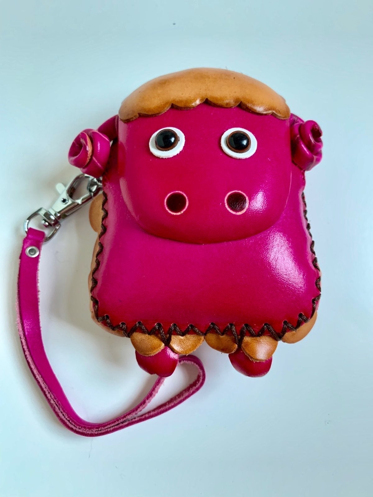 Handcrafted Leather Coin Purse - Lamb