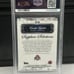 2024 Bowman U Sapphire Selection Emeka Egbuka #SS20 Black /10 Ohio State PSA 10