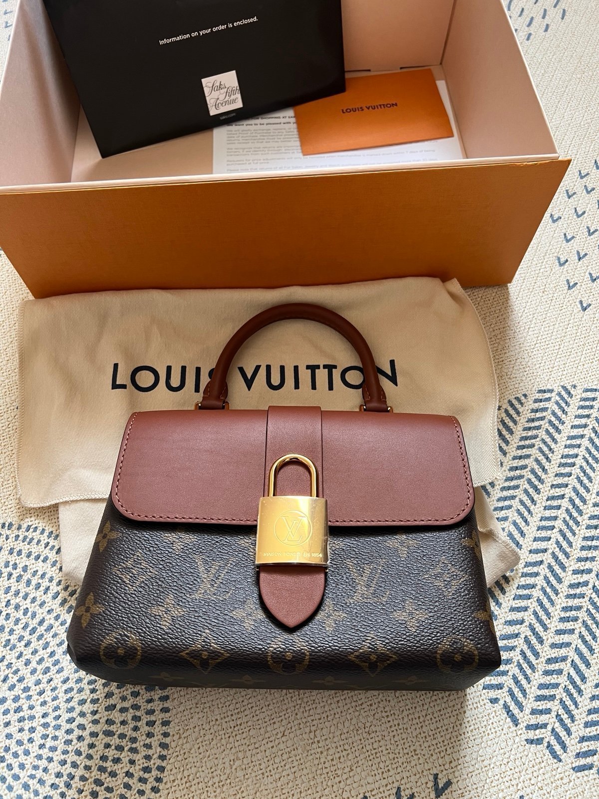 Louis Vuitton Locky BB - Caramel handbag shoulder bag crossbody bag