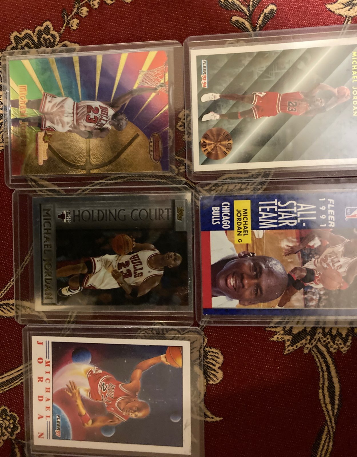 Pack of michael jordan cards