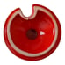 Waechtersbach Christmas Creamer & Sugar Set Germany Polka Dots Holiday Red Whit