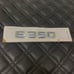 E350 Fits Mercedes Rear Trunk Emblems Logo Badge Letters Numbers Word