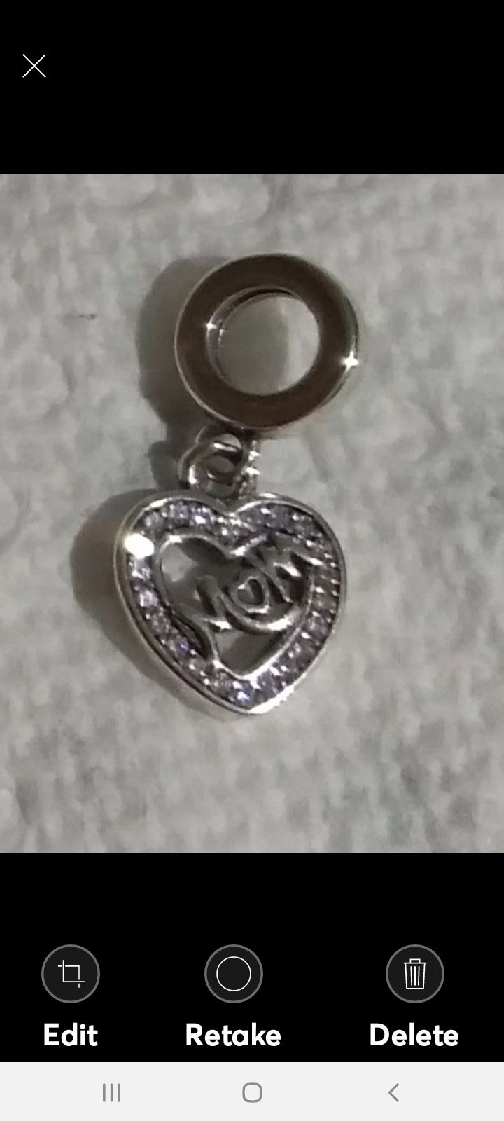 Charm for Pandora Bracelet or necklace charm