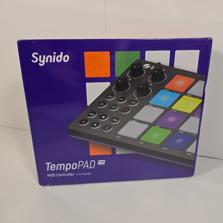 Synido MIDI Pad Controller Beat Maker Machine TempoPAD Portable USB MIDI Beat