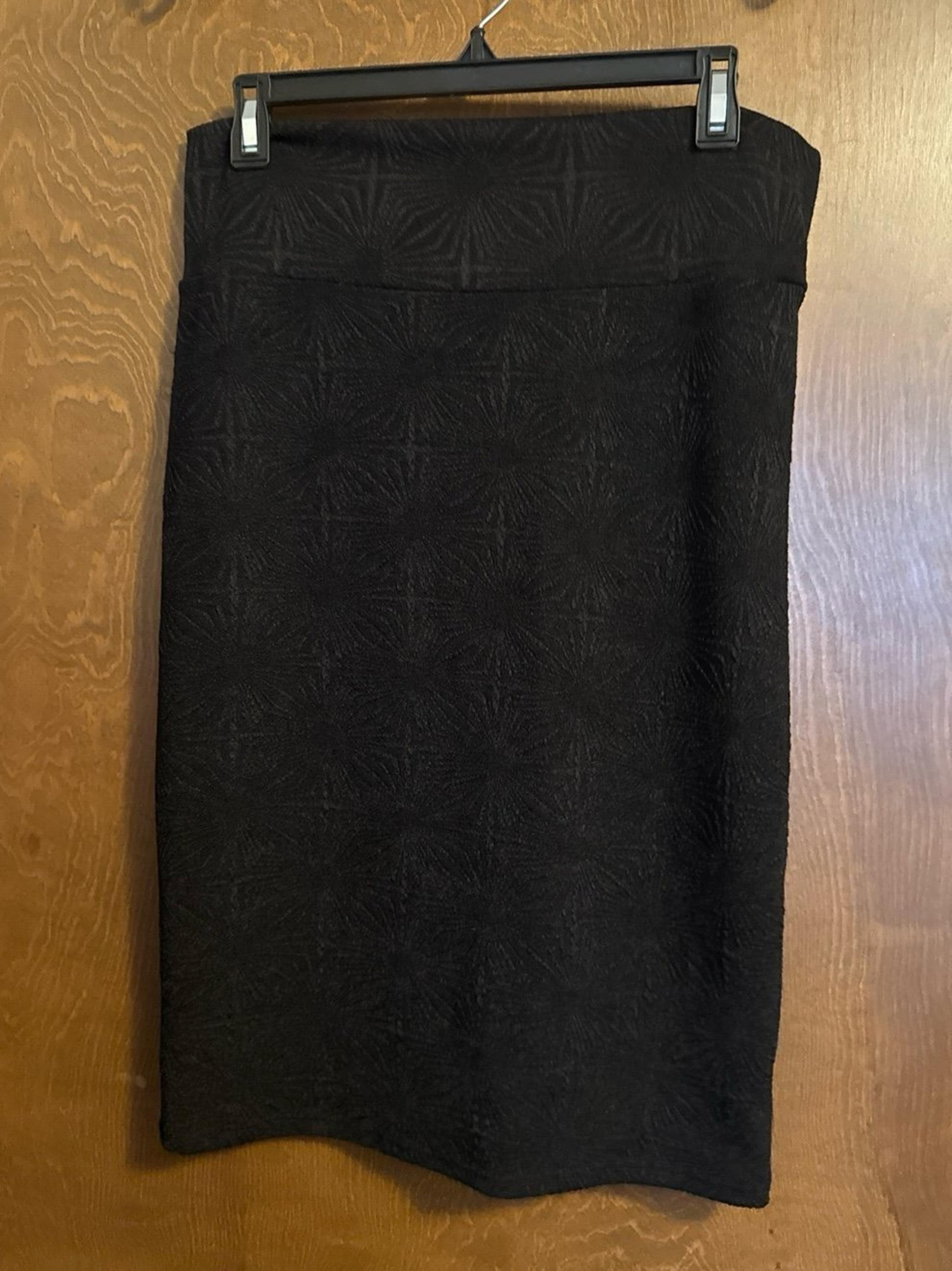Lularoe Black Pencil Skirt -Women’s Size 10-12