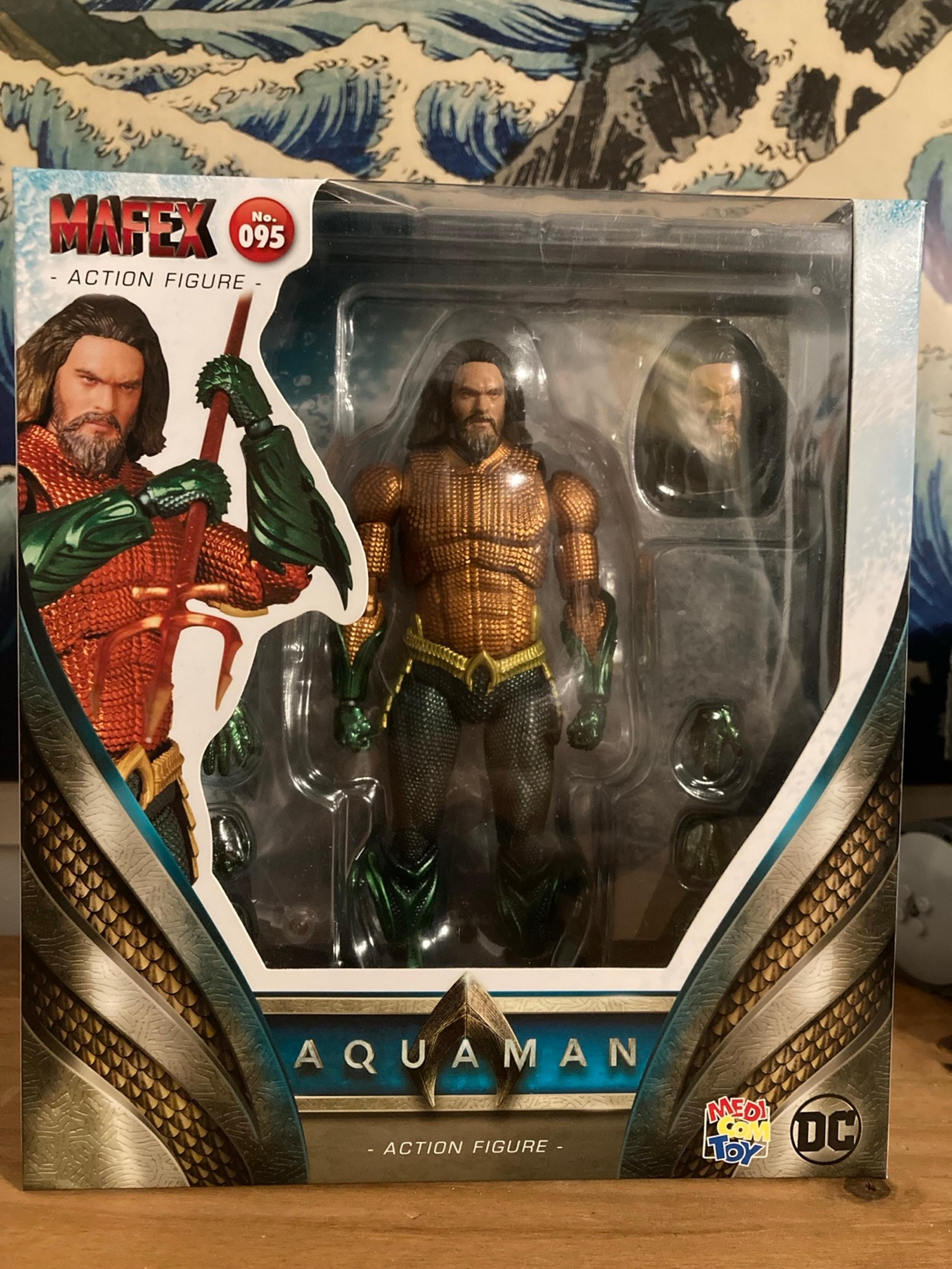 MAFEX No. 95 Aquaman Action Figure (Genuine) - Medicom