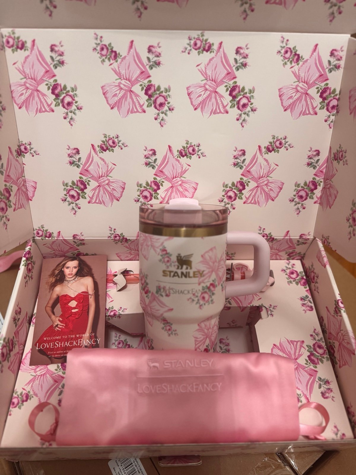 IN HAND READY TO SHIP Love Shack Fancy Rosa Beaux 20oz pink