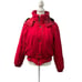 Vintage FERA International Red Hooded Ski Snowboard Parka Jacket Sz 12 Hong Kong