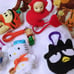 Lot of 11 Fast Food Key Ring Fob Plush Toy Scooby Hello Kitty Pooh Owl Tigger