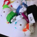 Lot of 11 Fast Food Key Ring Fob Plush Toy Scooby Hello Kitty Pooh Owl Tigger