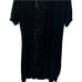 EXCLUSIVLEY MISOOK ZIG ZAG SHEER PATTERN OPEN DUSTER/CADIGAN SZ L