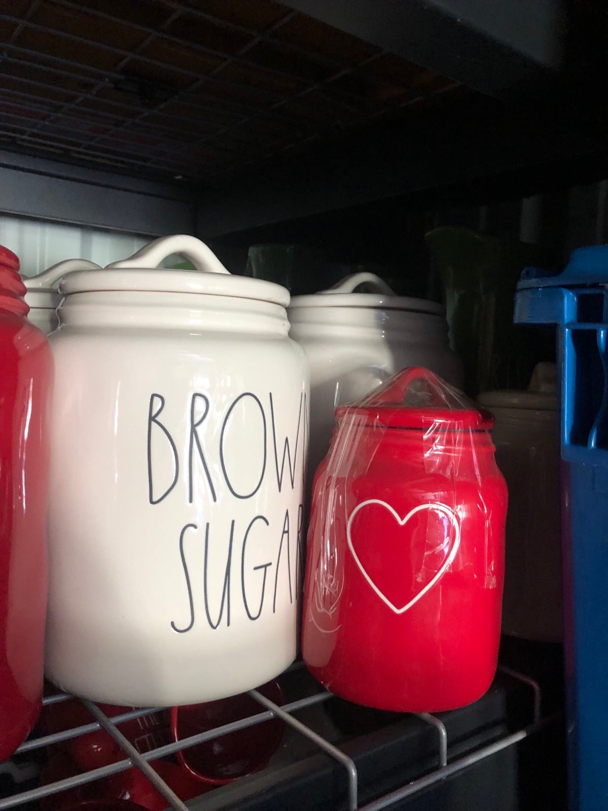 Rae Dunn New Valentines Baby Red Canister