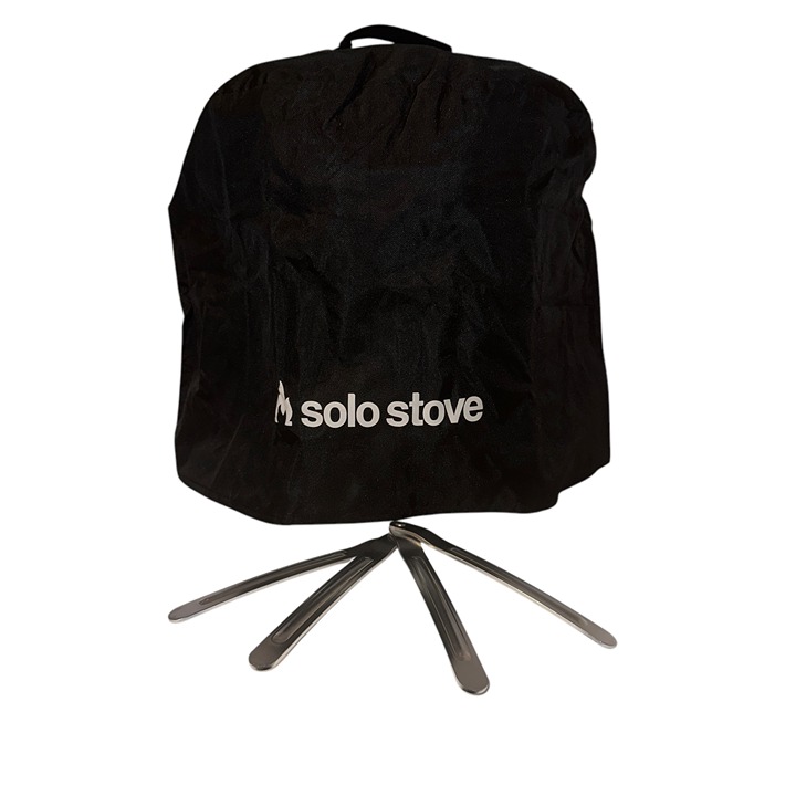 Solo Stove Ranger Fire Pit Protective Shelter Black Cover Complete Excellent