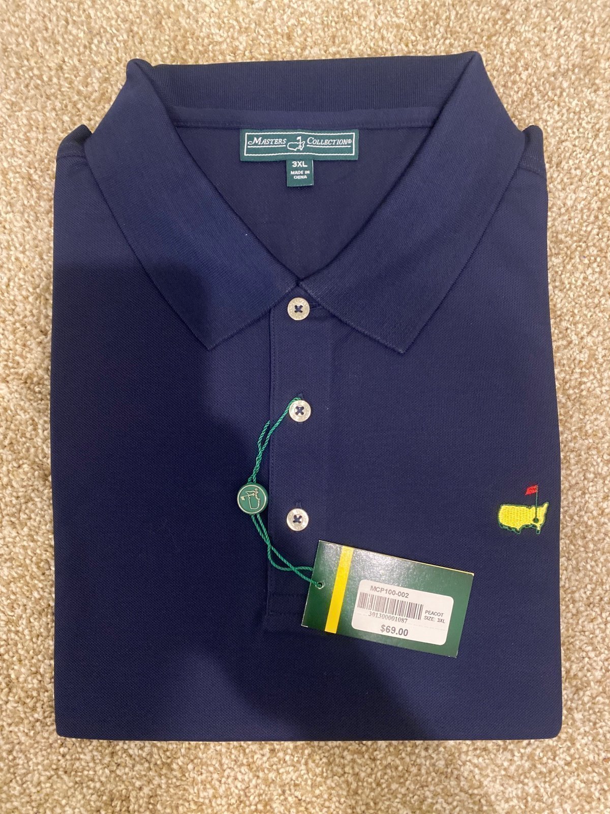 Masters Collection Men’s Golf Polo