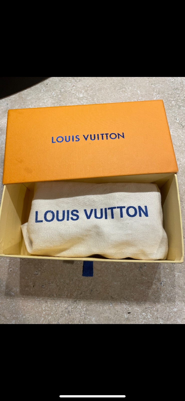 Louis Vuitton Box with Duster Bag