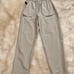 Carbon38 Stretch Woven Drawstring Pant In Khaki Sz S