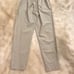 Carbon38 Stretch Woven Drawstring Pant In Khaki Sz S