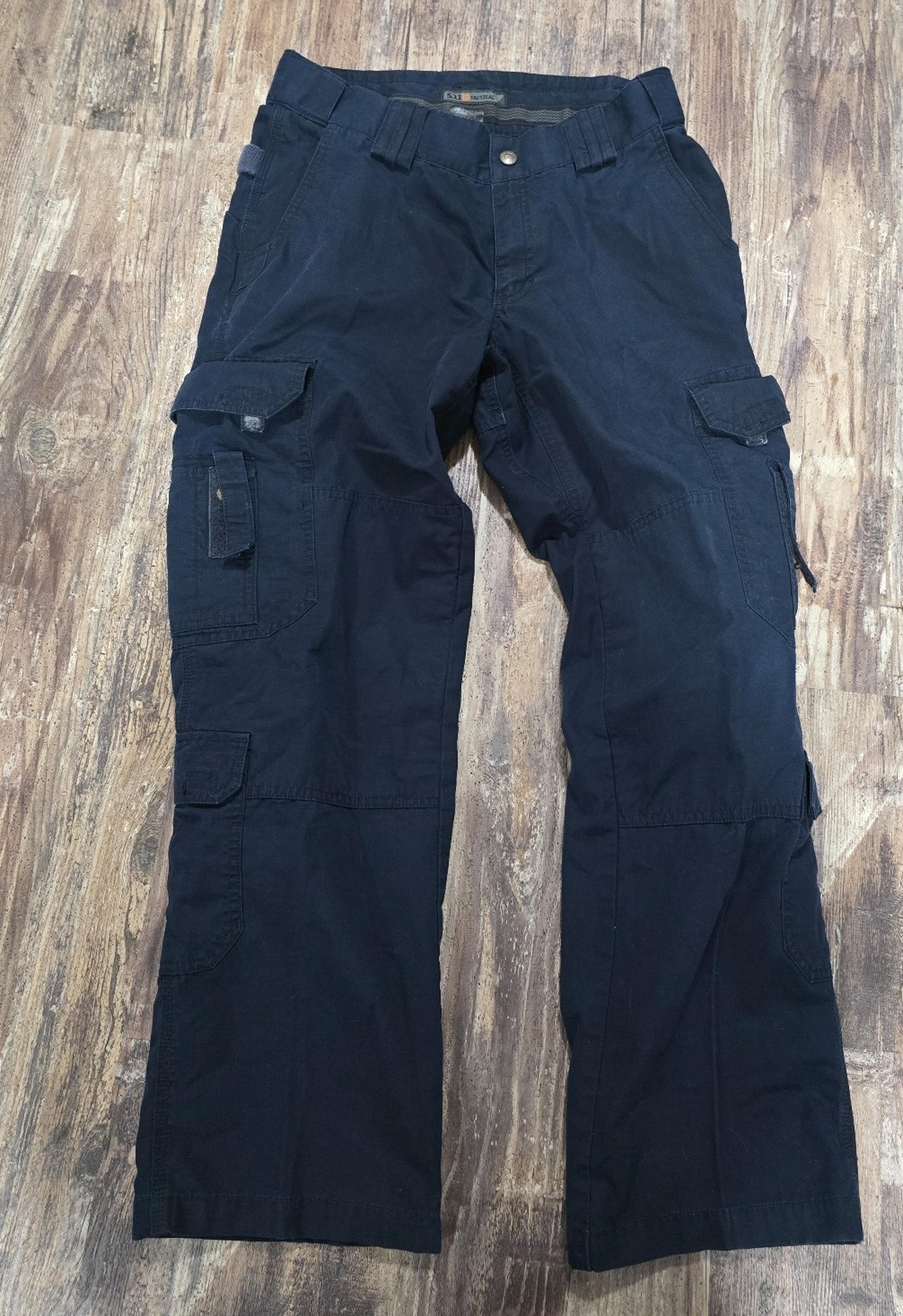 5.11 Tactical Series Women's Size 10 Regular Pants Dark Blue Cargo Pockets