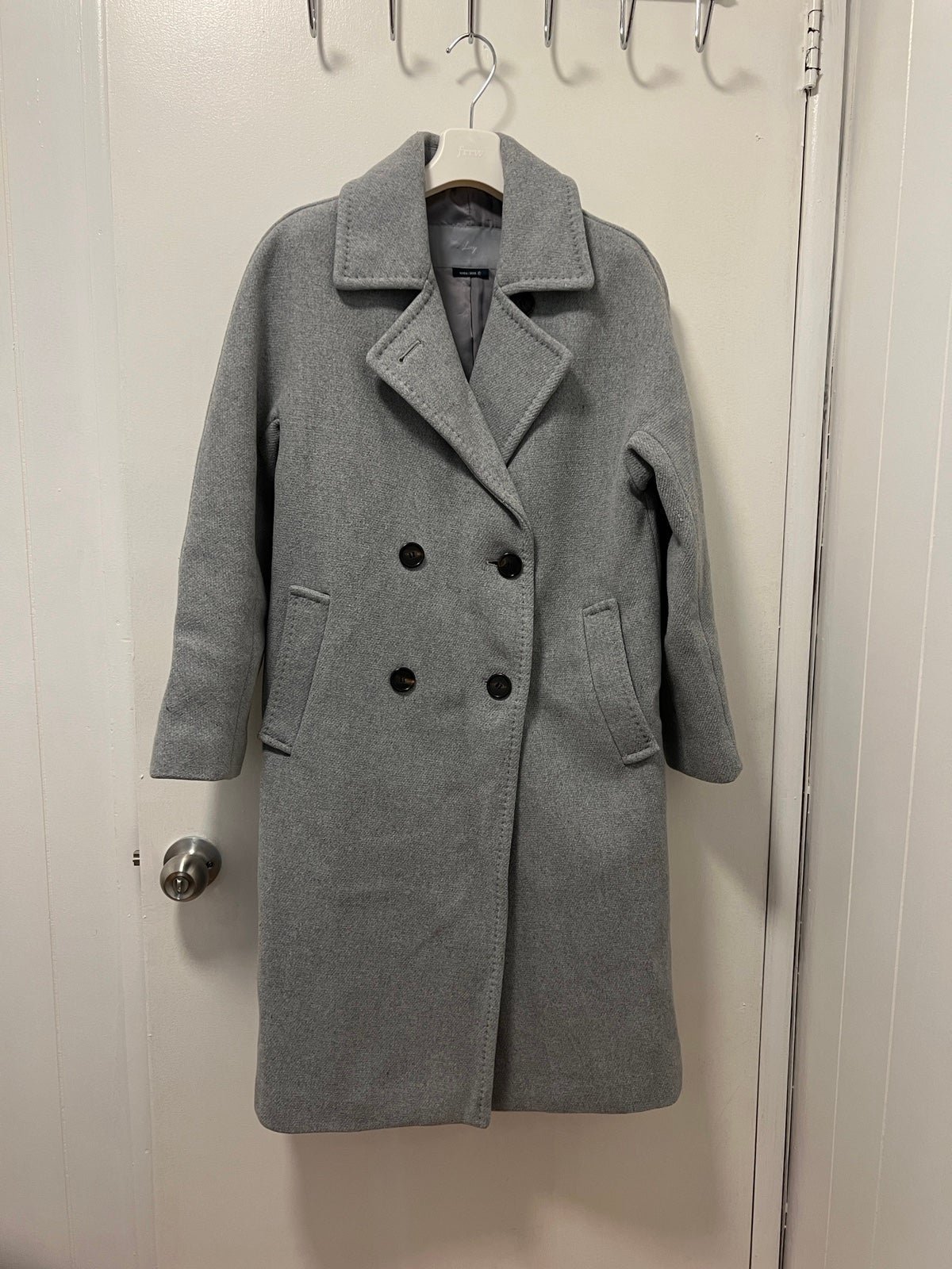 Wconcept grey long coat