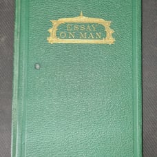 1867 Antique book an Essay on Man by Alexander Pope Hard Cover