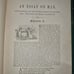 1867 Antique book an Essay on Man by Alexander Pope Hard Cover