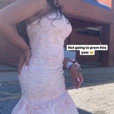 prom dress size 8