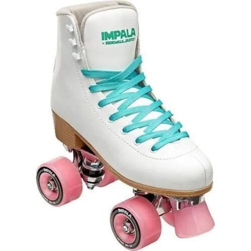 SIZE-7/IMPALA- INDOOR/OUTDOOR QUAD, ROLLER SKATE/WHITE