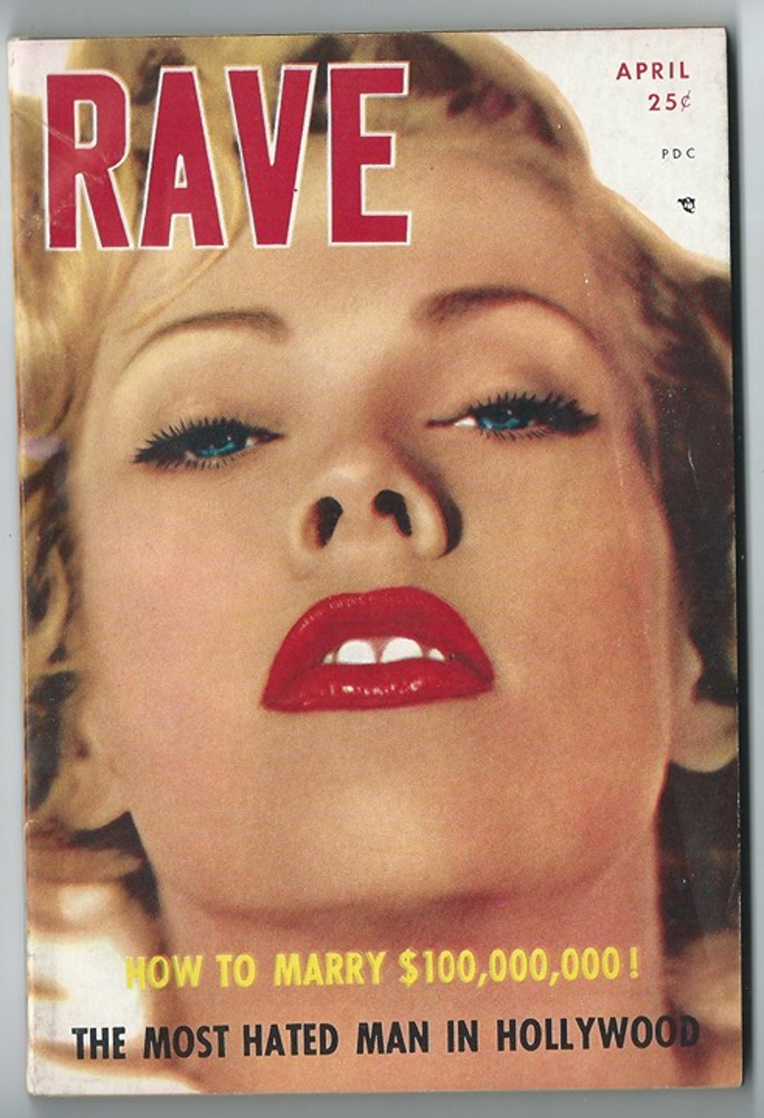 RAVE Digest Magazine April 1953 V1 #1 - 1st ISSUE Covers Entertainment Lifestyle