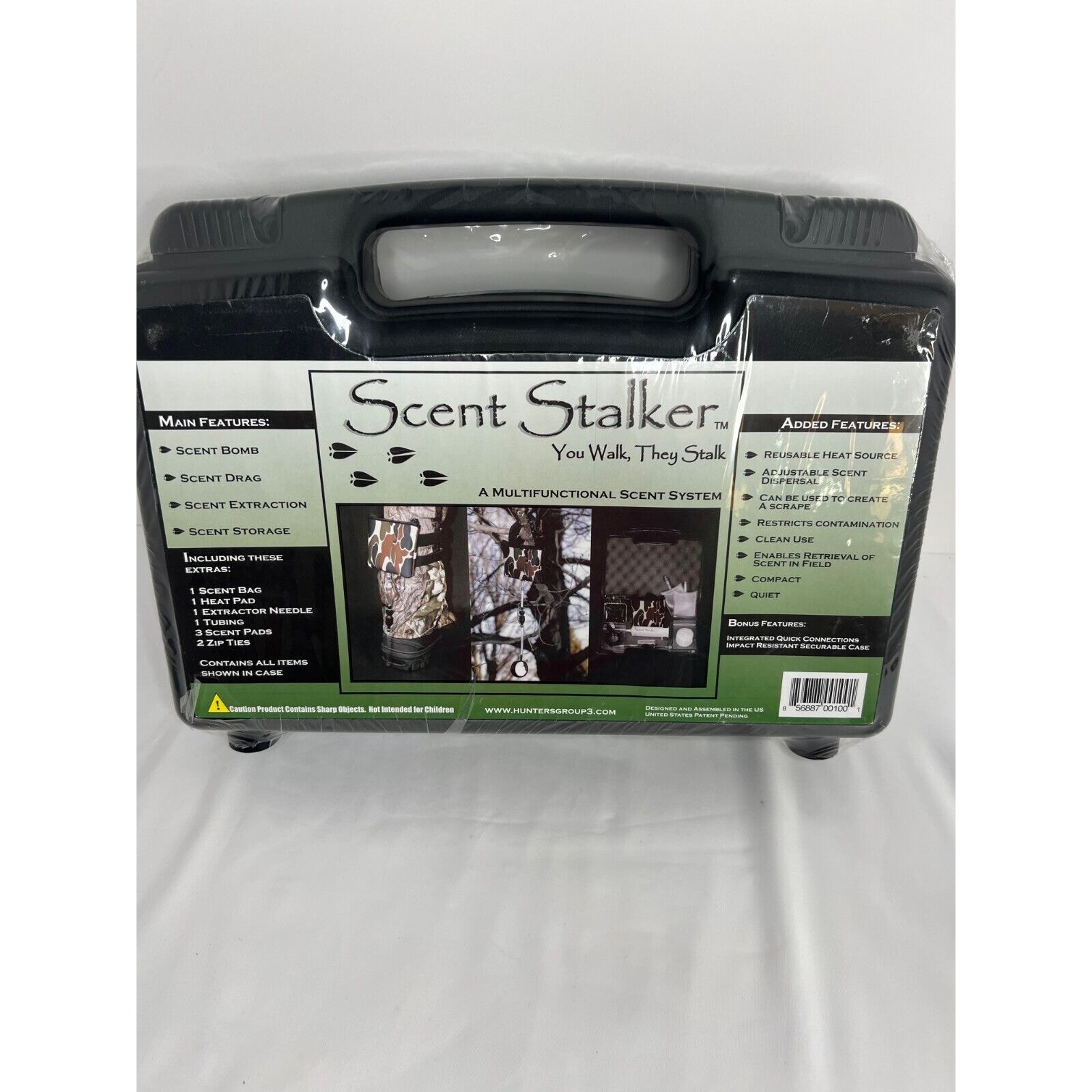 Scent Stalker System Deer Hunting Kit in Case with Instructions Never Opened!