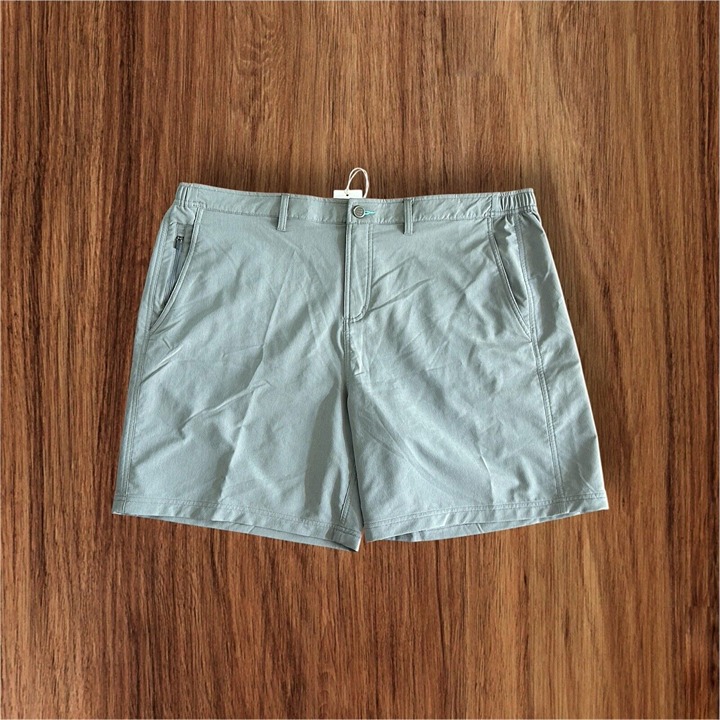 Free Fly Stretch Utility Bamboo Chino Shorts Granite Men's XXL (3X) NWT