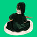 Christmas Elf Decor In Festive Green And Gold Outfit With Staff 22