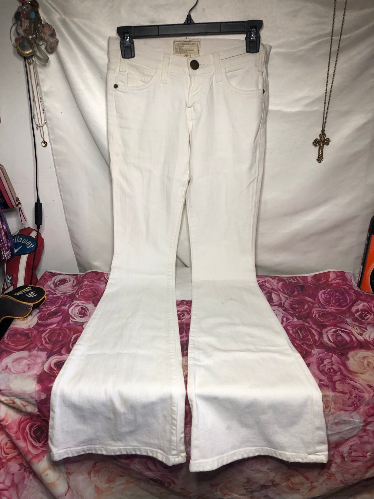 Women’s current Elliot white jeans size 23