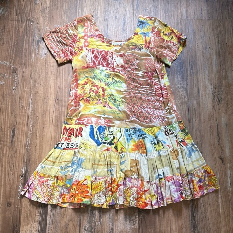 Jams World Vintage Island Hop Mini Dress