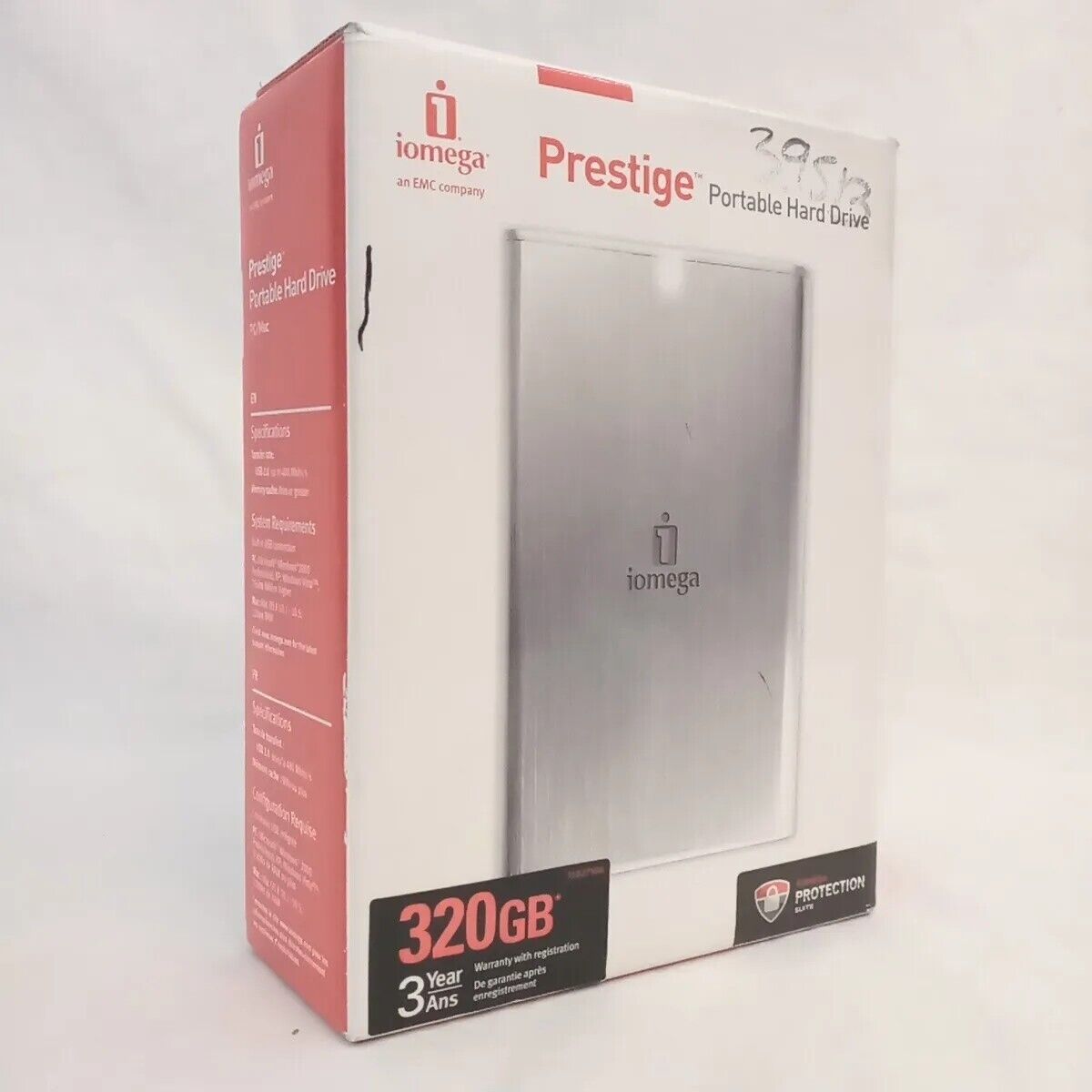 Iomega Prestige Portable Hard Drive 320GB USB 2.0 - PC/Mac