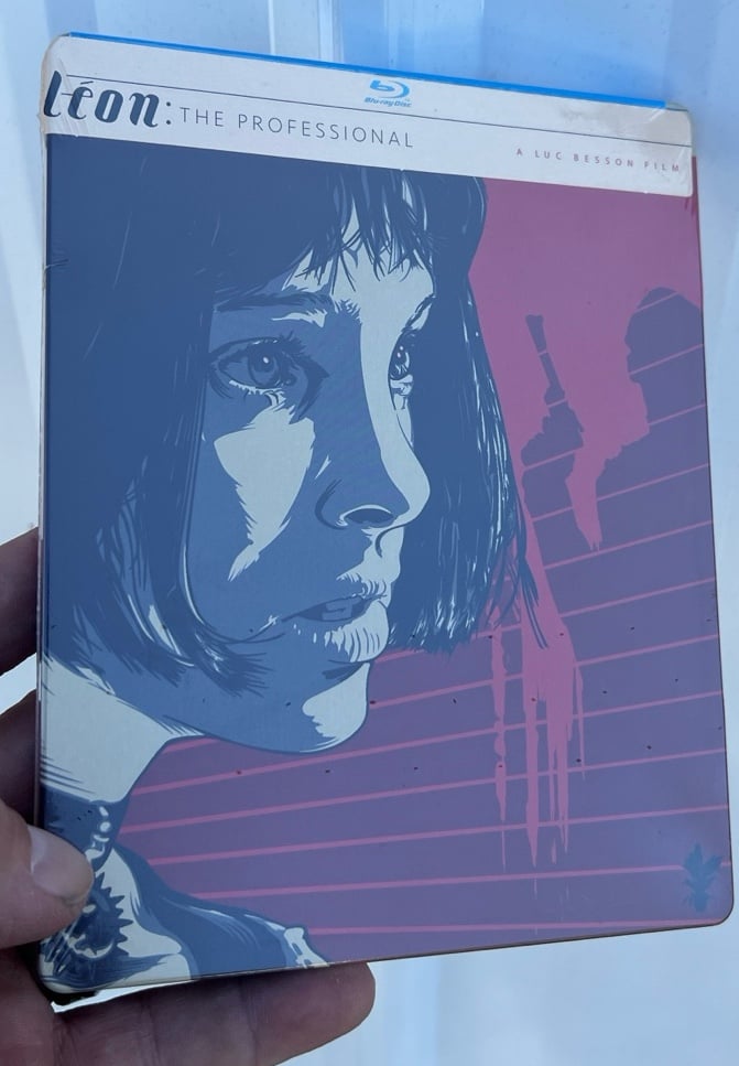Leon, the professional Blu-ray Steele book