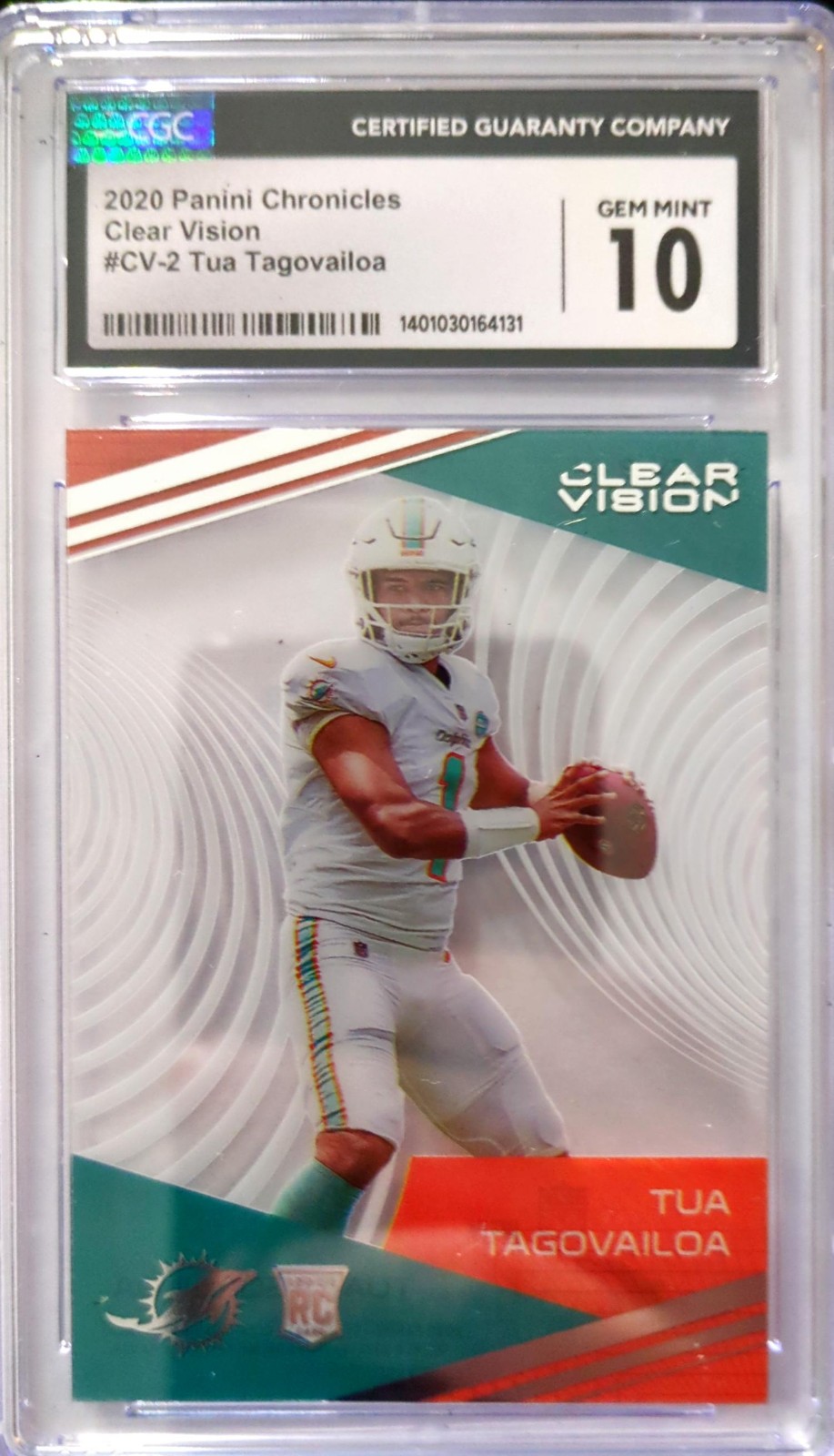 Tua Tagovailoa Rookie Card gem10