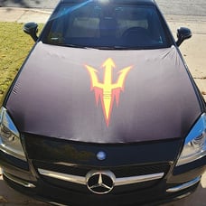 Arizona State Auto Hood Cover | Sports Flags | Hood Flags | NCAA Flags 150x120cm