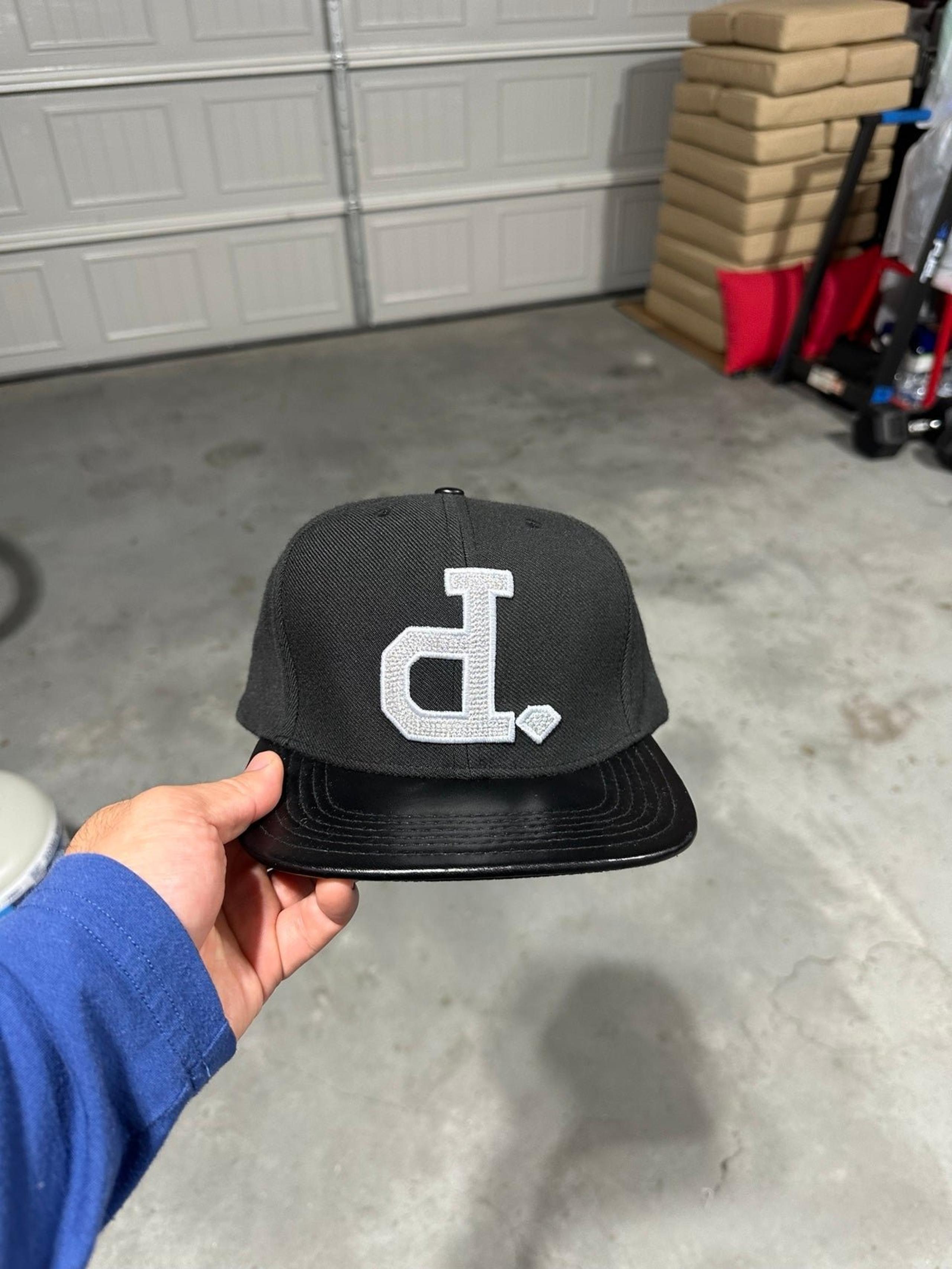 Lot 2 Diamond SnapBack Hat Red and Black