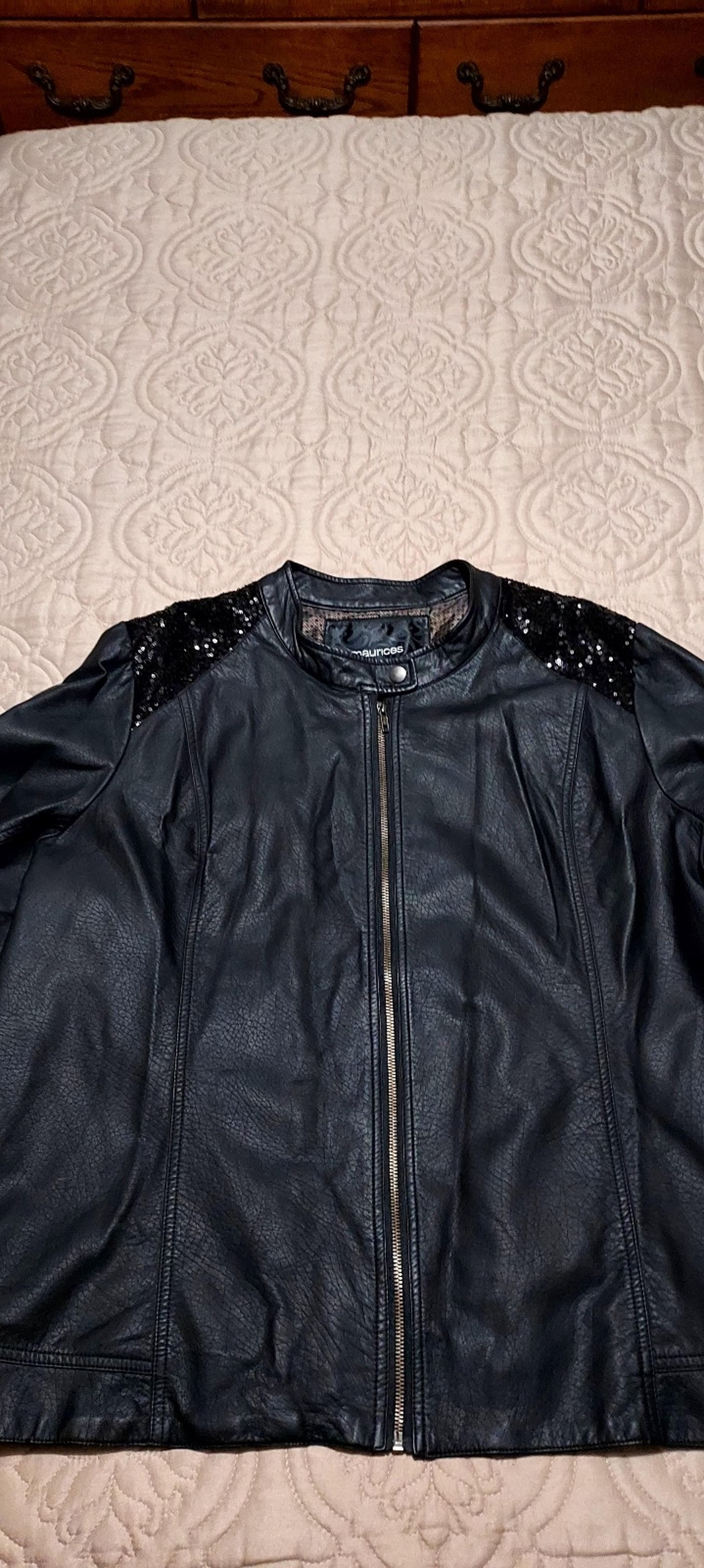 leather jacket - Maurices