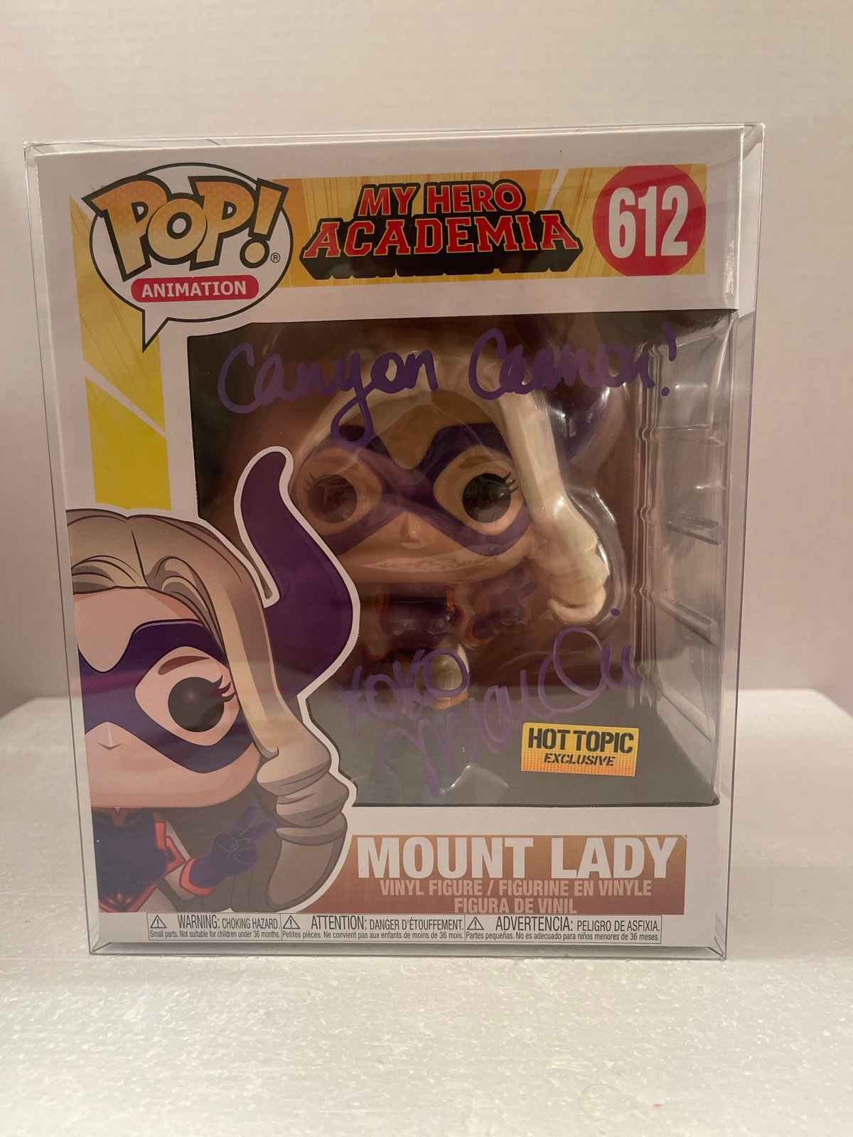 Mountlady signed funko pop