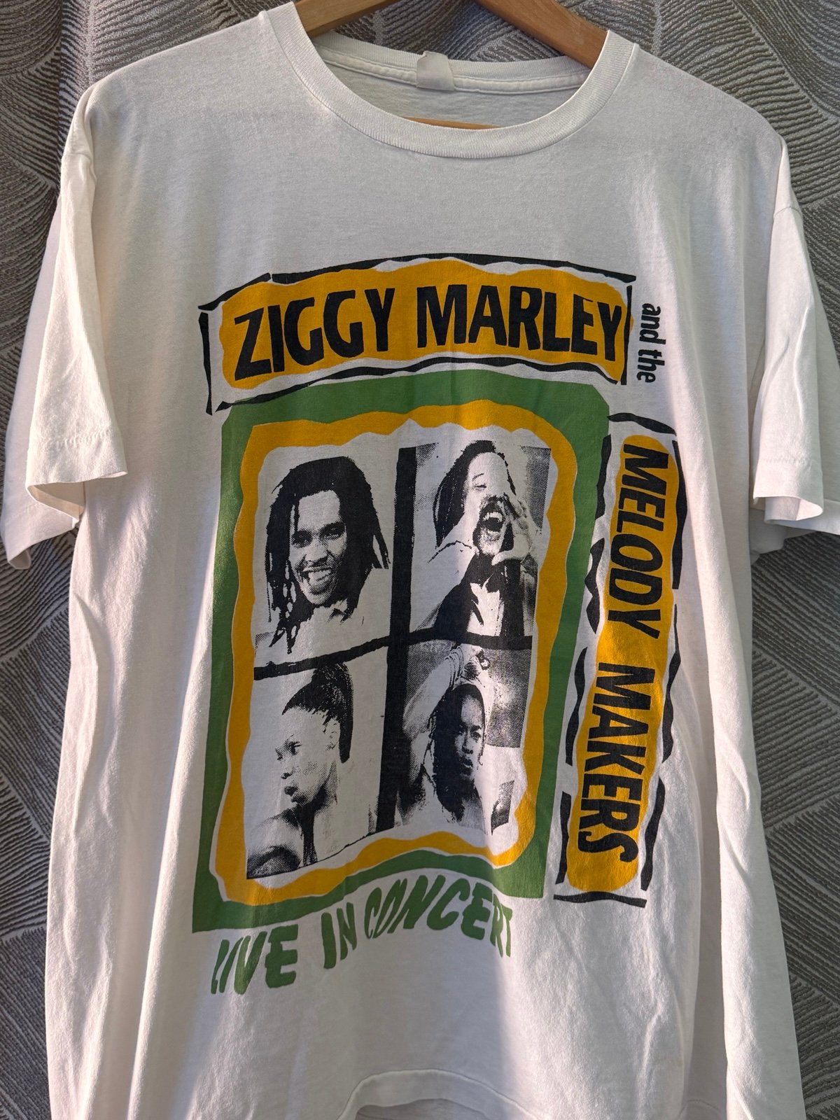 Vintage 80’s Ziggy Marley and The Melody Makers Tee