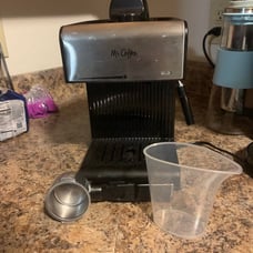 Espresso machine mr coffee