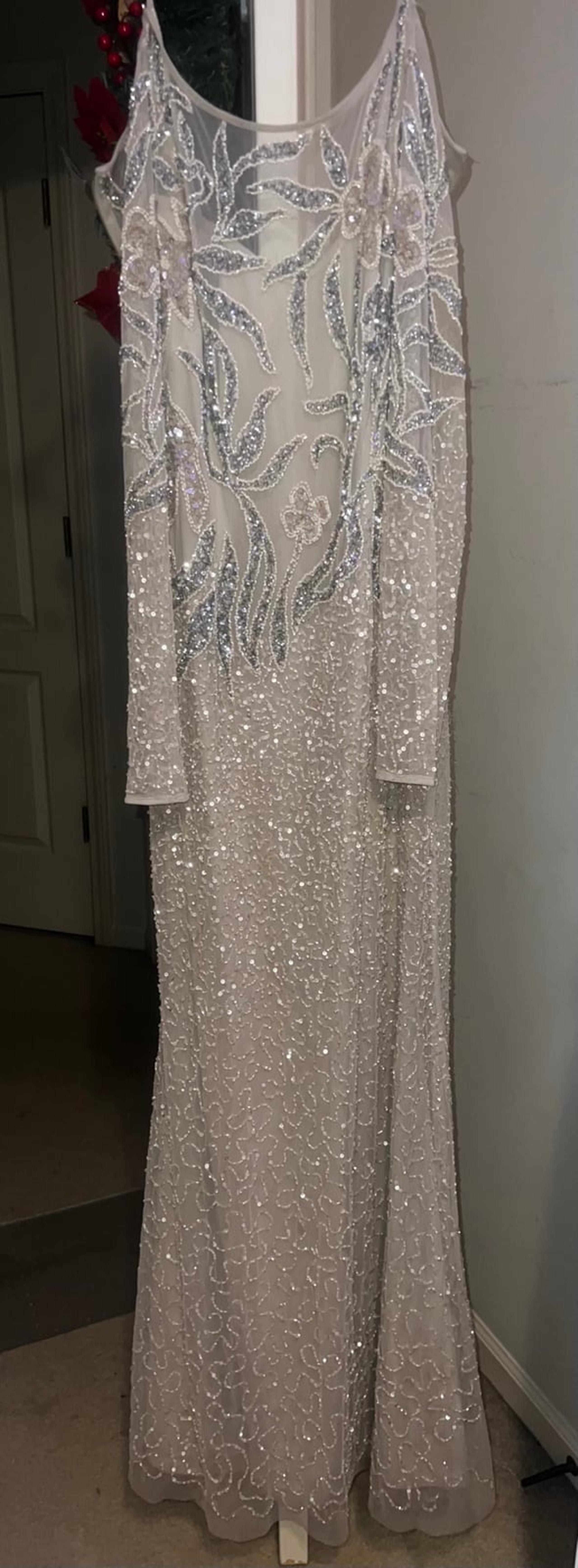 adrianna papell long sleeve dresses