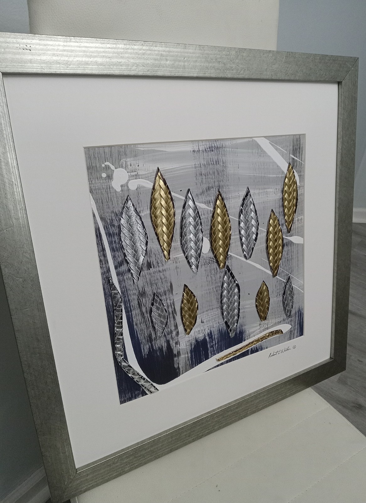 Hand-Crafted Original Abstract Collage